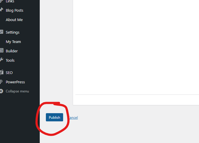 #9 Publish